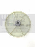 Used Life Fitness Upright Stepper Pulley with Magnet Assembly AK68-00212-0000-hydrafitnessparts