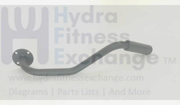 Used Life Fitness Upright Stepper Right Handlebar w/Grip Assembly AK68-00143-0003-hydrafitnessparts
