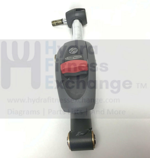 Used Life Fitness X5 - Elliptical Left Gray Coupler Assembly 8079501-hydrafitnessparts