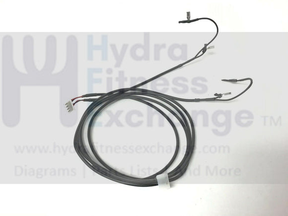 Used Life Fitness X5 Series Elliptical Heart Rate Cable Assembly 8286201-hydrafitnessparts