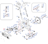 Used Life Span S2S1 Stationary Bike Pulley Drive Belt 48" MFR-5pk1230 209105011230001-hydrafitnessparts