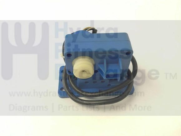 Used Lifecore Center Drive -LC CD700 Elliptical Blue Resistance Motor White Connector-hydrafitnessparts