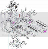 Used Lower Control Board Motor Controller + Choke 013674-DG Horizon Fitness Treadmill-hydrafitnessparts