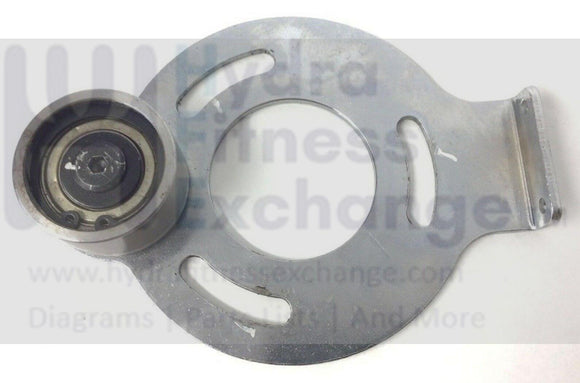 Used Matrix Fitness Upright Bike Brake Wheel Belt Holder 1000230354-hydrafitnessparts