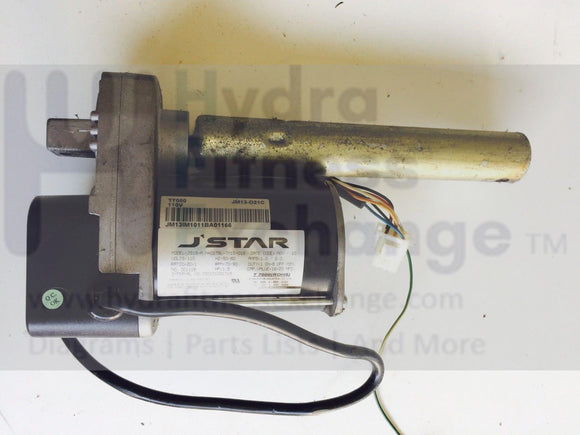 Used Matrix Livestrong T1x T1xe Treadmill Elevation JM13-D17a Incline Motor 013004-A-hydrafitnessparts