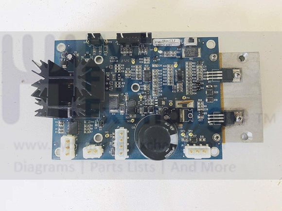 Used Nautilus Residential - R916 Recumbent Bike Control Board Controller 2707-0131-hydrafitnessparts