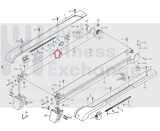 Used Nordic-Track Treadmill Latch Catch 242026-hydrafitnessparts