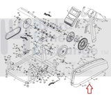 Used NordicTrack A.C.T. Pro Elliptical Right Outer Shield 289190-hydrafitnessparts