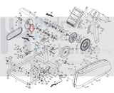 Used NordicTrack - A.C.T. Pro - NTEL012990 Elliptical Lower Wire Harness 289157-hydrafitnessparts