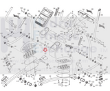 Used NordicTrack AudioStrider 990 Pro E12.0 Elliptical Left Pedal Arm Cover 286398-hydrafitnessparts