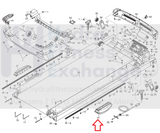 Used NordicTrack Epic Proform Treadmill Platform Cushion 294202-hydrafitnessparts