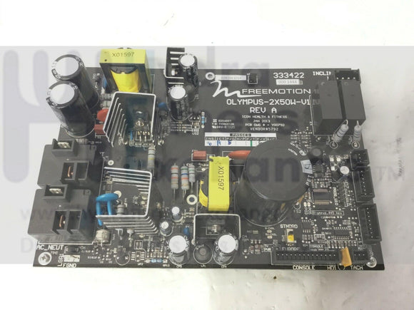 Used NordicTrack FreeMotion 5000 T11.3 FMTL398131 Treadmill Converter Board 413389 formerly 333422 337072-hydrafitnessparts