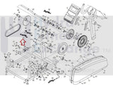 Used NordicTrack FreeMotion HealthRider Elliptical Upper Wire Harness 259747-hydrafitnessparts