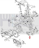Used NordicTrack Proform 290-SPX PFEX029090 Indoor Cycle Leveling Foot Leveler 292768-hydrafitnessparts