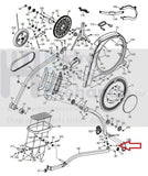 Used NordicTrack Proform FreeMotion E11.7 Elliptical Plastic Nylon Bushing 353075-hydrafitnessparts
