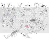 Used NordicTrack Proform HealthRider Elliptical Right Leg Inner Cover 349854-hydrafitnessparts