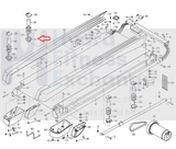 Used NordicTrack Proform HealthRider Treadmill Bottom Deck Isolator Spring 316199-hydrafitnessparts