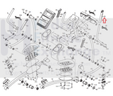 Used NordicTrack Proform Reebok Elliptical Left Grip/Controls 296015-hydrafitnessparts