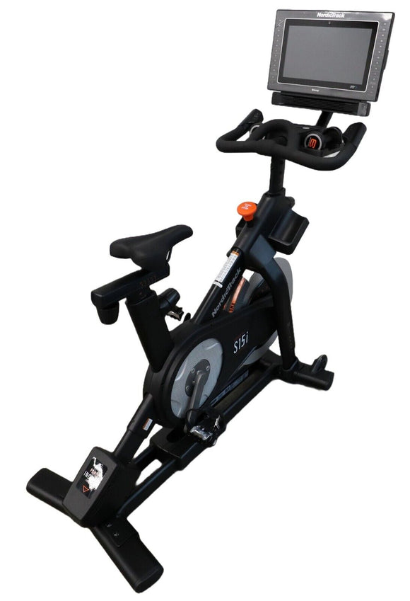 Used NordicTrack S15i Indoor Cycle NTEX05121.4 Upright Stationary Bike-hydrafitnessparts