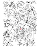Used Nordictrack Comm S15i S22i S10i W Tour Cycle Stationary Bike Pivot Clamp 391389-hydrafitnessparts