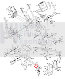Used Nordictrack FreeMotion Lifestyler Elliptical Pedal Arm Latch Spring 238330-hydrafitnessparts