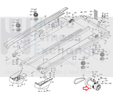 Used Nordictrack Health Rider Proform Treadmill DC Drive Motor 399289 m-405564-hydrafitnessparts