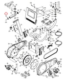 Used Nordictrack ProForm COMM.S10I-NTEX05117NB2 Stationary Bike Carriage Cover 333510-hydrafitnessparts