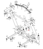 Used Nordictrack ProForm T 6.7 S C700 C590 400i Treadmill Right Handrail Cover 394608-hydrafitnessparts