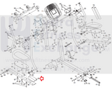 Used Nordictrack Proform Elliptical Foot Pedal Arm Cover 247265-hydrafitnessparts