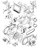 Used Nordictrack S15i S22i S10i Stationary Bike Left Grip 405262-hydrafitnessparts