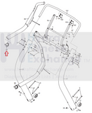 Used Nordictrack X11i X20c X5i X7i X9i Treadmill Handrail End Cap 287066-hydrafitnessparts