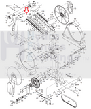 Used NoridcTrack Gold's Gym Proform Reebok Elliptical Ramp Knob 244228-hydrafitnessparts