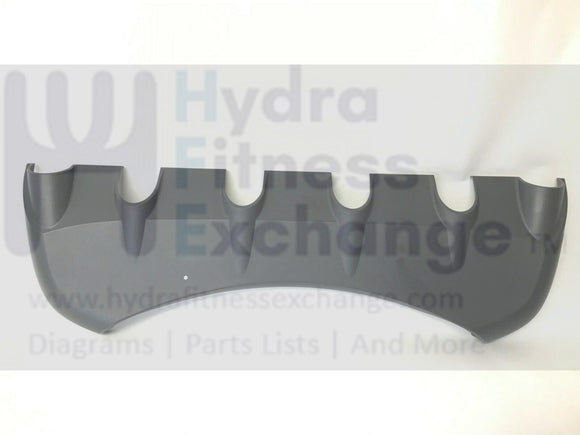 Used Octane Fitness Pro310 Q37 Q35 Base Elliptical Rear Rail Cover 100367-001-hydrafitnessparts