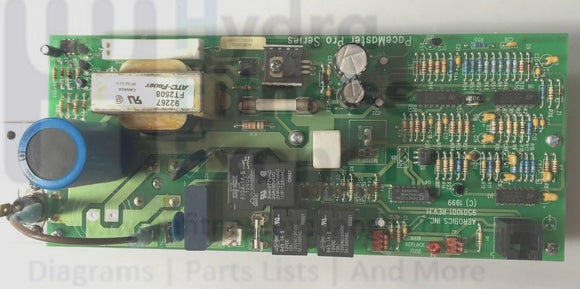 Used PaceMaster Treadmill Pro Club Elite Plus Plus II Select Motor Control Board-hydrafitnessparts