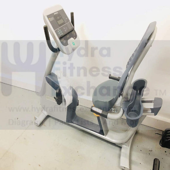 Used Precor RBK 815 Recumbent Bike p10 LED Console-hydrafitnessparts