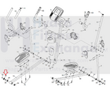 Used Proform 315 ZLE 405 410 CE 7.0 RE Elliptical Crank Arm Leg Connect 301044-hydrafitnessparts