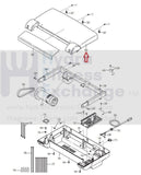 Used Proform 425 CT Treadmill Motor Hood Cover Shroud 324983-hydrafitnessparts