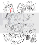 Used Proform 5.0 ES 320 CX Upright Bike Seat Adjustment Knob 332381-hydrafitnessparts