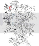 Used Proform Cycle Spin Bike Right Shifter with Wire Harness 316667-hydrafitnessparts