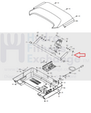 Used Proform Epic HealthRider NordicTrack Treadmill Roller Spacer 372093-hydrafitnessparts