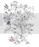 Used Proform FreeMotion NordicTrack HealthRider Image Cycle Bike Locknut 5/16" 012082-hydrafitnessparts