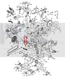 Used Proform Le Tour De France Cycle Bike Lower Wire Harness 321303-hydrafitnessparts