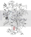 Used Proform Le Tour De France Cycle Spin Bike Front Stabilizer 299249-hydrafitnessparts