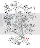 Used Proform Le Tour De France Cycle Spin Bike Rear Stabilizer 299248-hydrafitnessparts