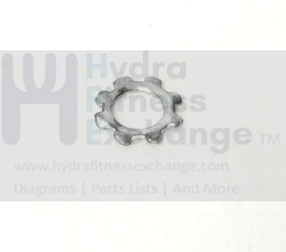 Used Proform NordicTrack HealthRider FreeMotion Cycle Bike Star Lock Washer 014157-hydrafitnessparts