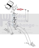 Used Proform NordicTrack Healthrider Icon Round Magnetic Treadmill Safety Key 208603-hydrafitnessparts
