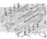 Used Proform Nordictrack HealthRider Treadmill Rear Back Idler Roller 312285-hydrafitnessparts