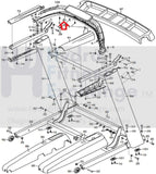 Used Proform PRO 2000 PRO 5000 PRO 9000 Trainer 12.0 Treadmill Pulse Crossbar 384880-hydrafitnessparts