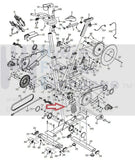 Used Proform TOUR DE FRANCE Cycle Spin Bike Base Shield 320581-hydrafitnessparts