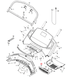 Used Proform Treadmill Display Console Fan Grill 349698-hydrafitnessparts